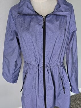 32 Degrees Lavender Purple Lightweight Packable Rain Jacket
